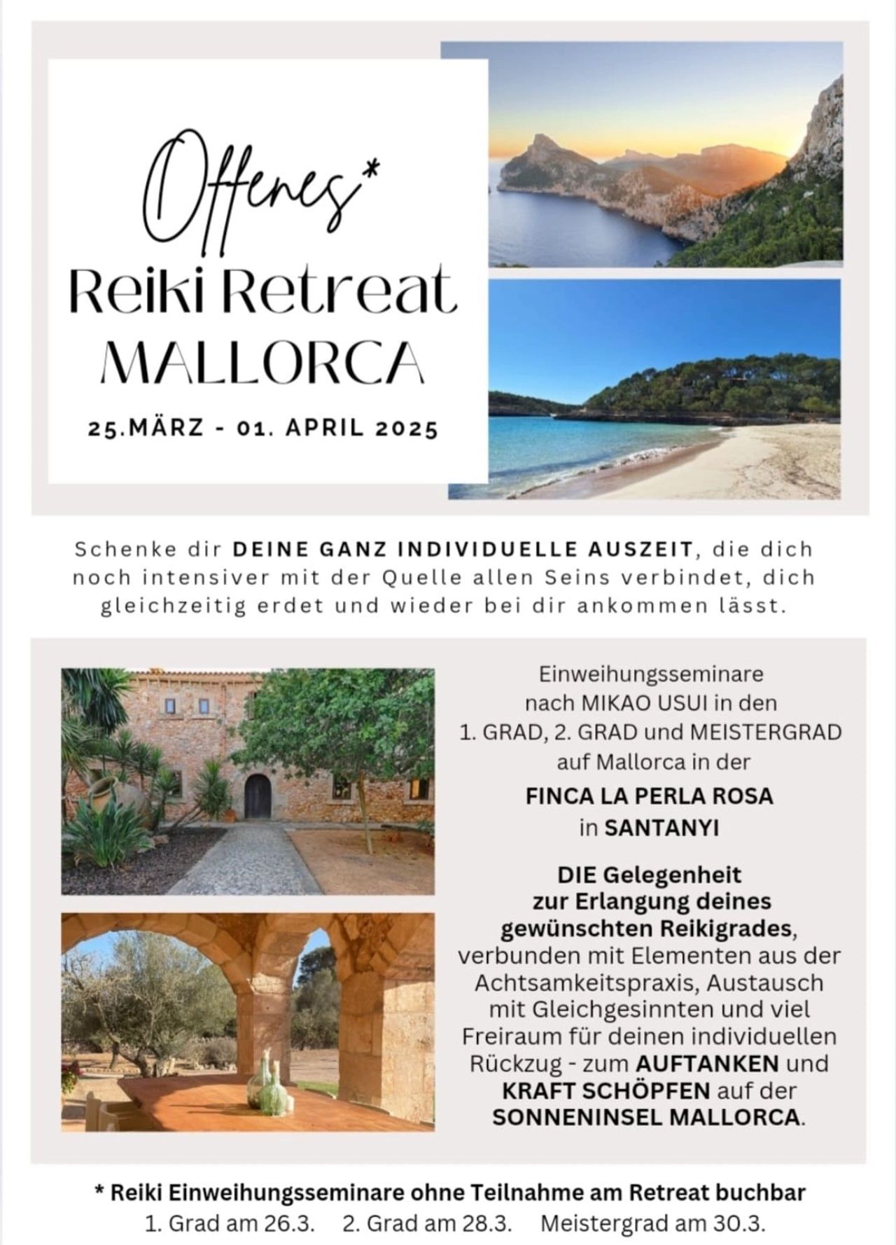 Retreat mit Kathrin Battke Die Balance, der Ausgleich zwischen An- und Entspannen, Arbeit und Spiel, Leistung und Genuss? Vielleicht kann ich Ihnen ja genau dabei behilflich sein?